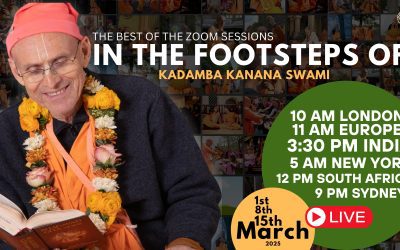 Zoom Success: In the Footsteps of Kadamba Kanana Swami