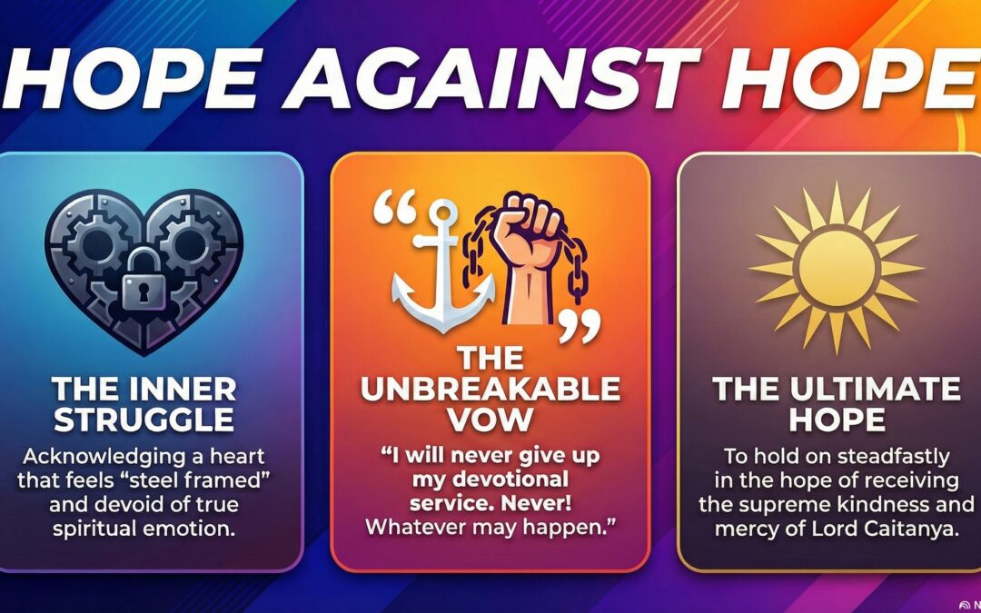 SB 2.2.37 – Hope Against Hope