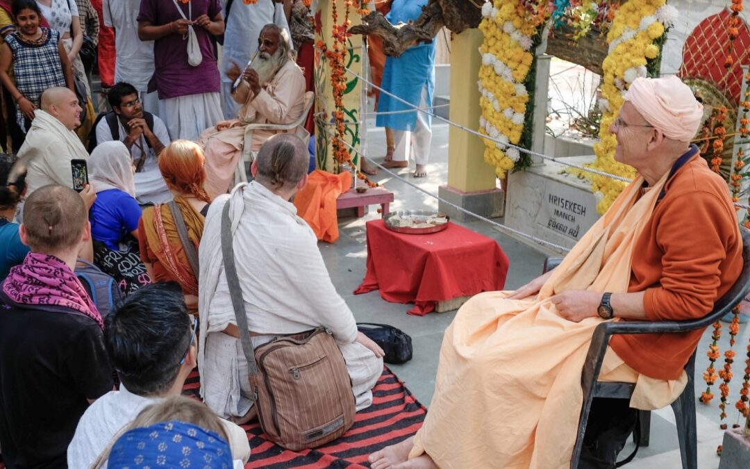 True satisfaction is found in the spiritual world