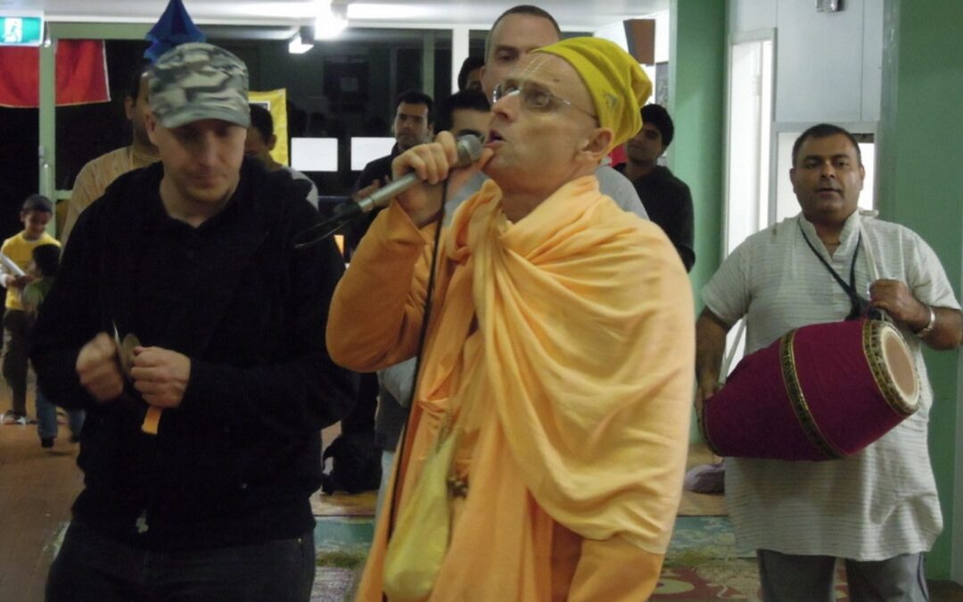 Hard core Hare Krishnas!