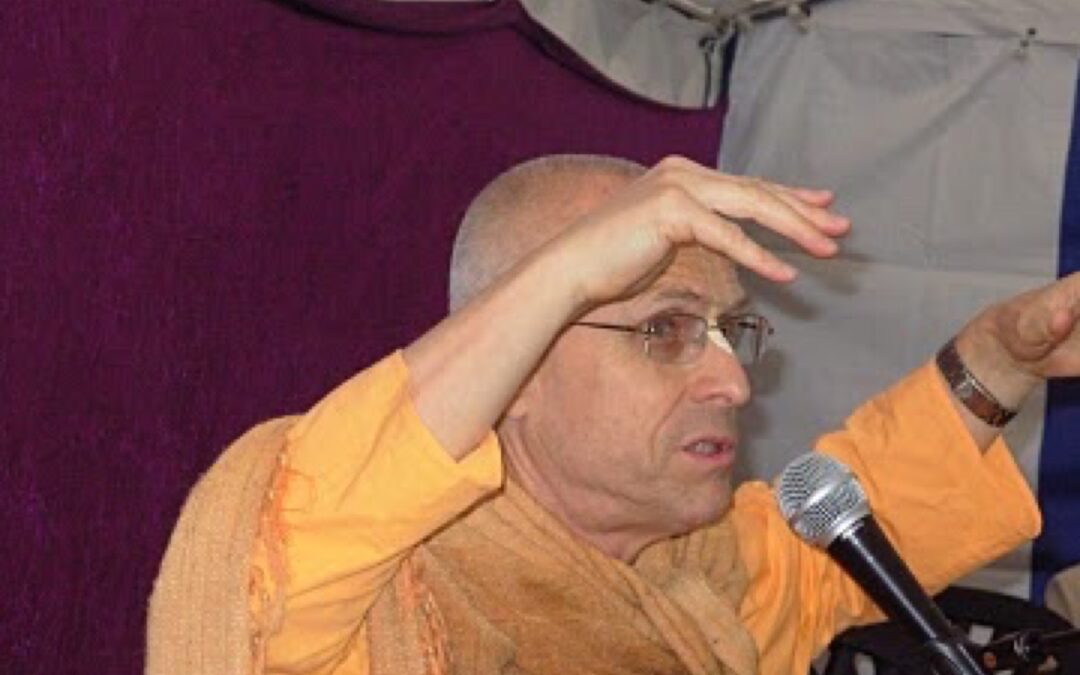 Preaching and chanting at the same time!