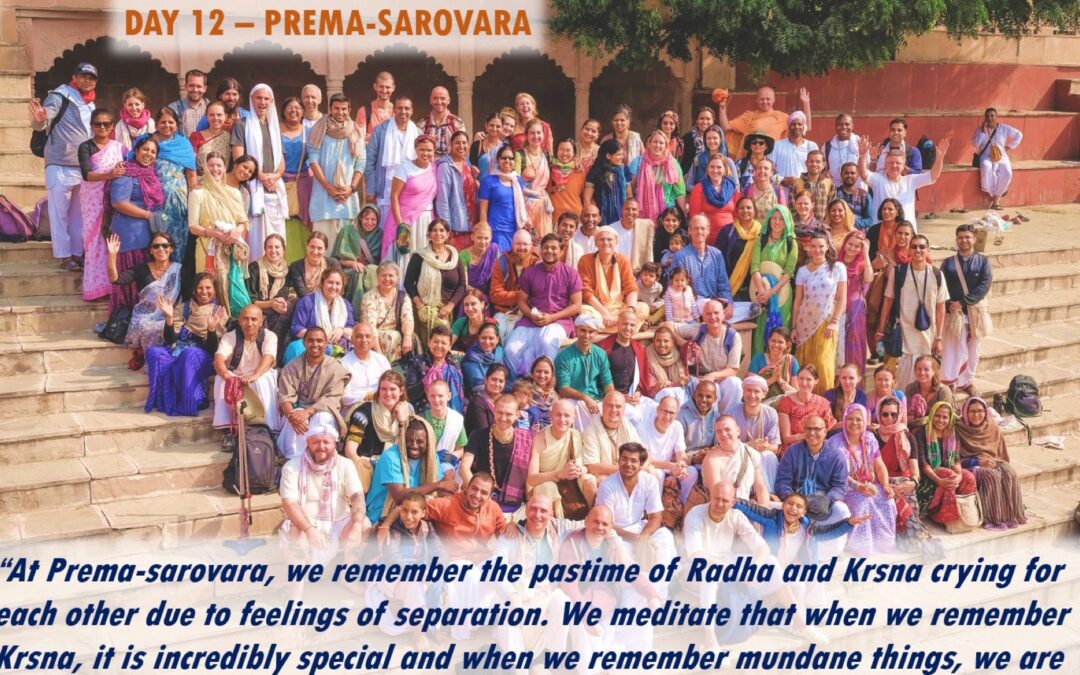 eParikrama 2020 Day 12 – Prema-sarovara