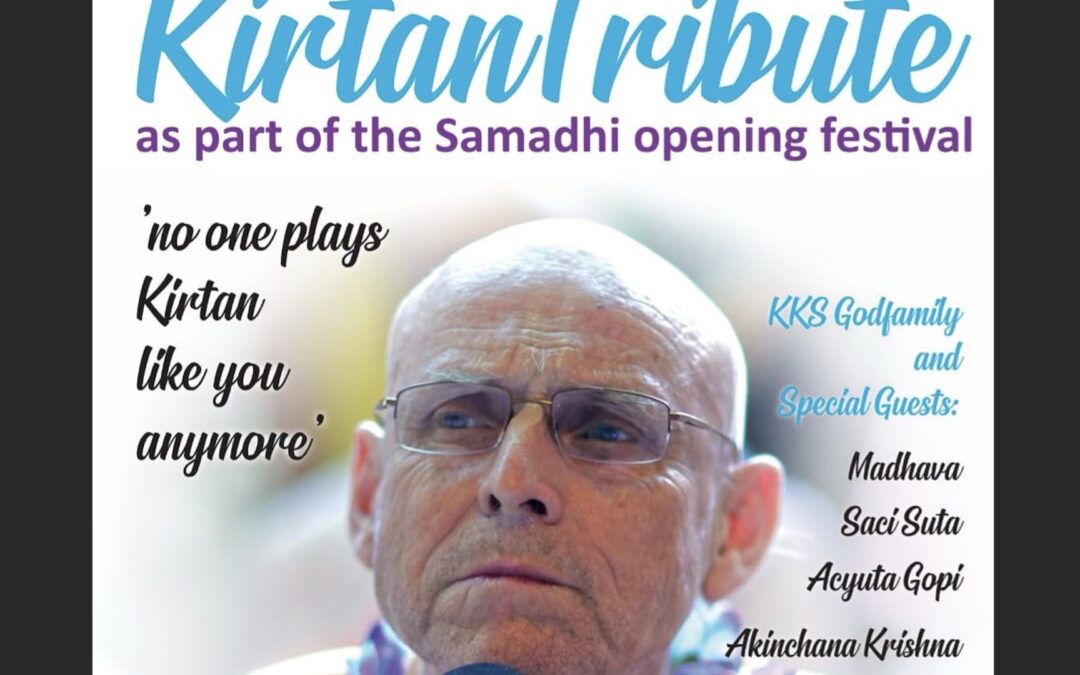 Chant Hare Krishna To Take Us To The Other Dimension