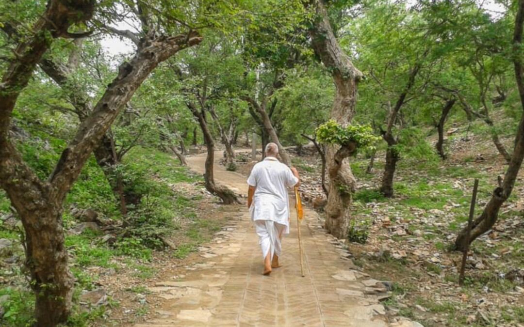 The shelter of an ashram