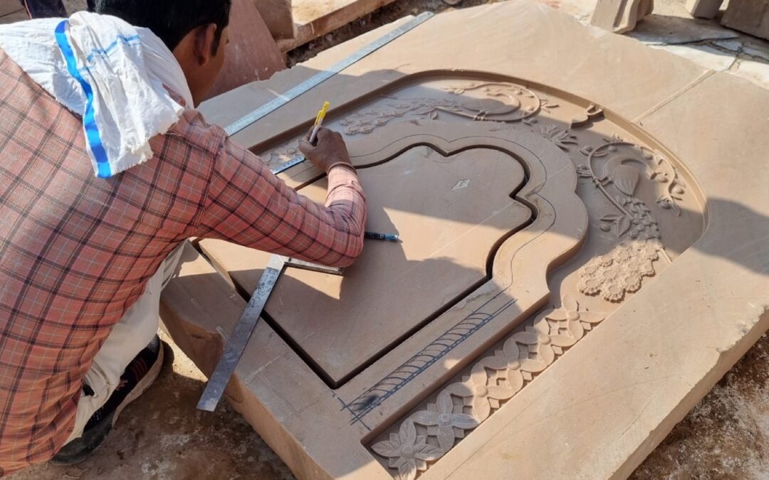 Samadhi monument update: Preparation