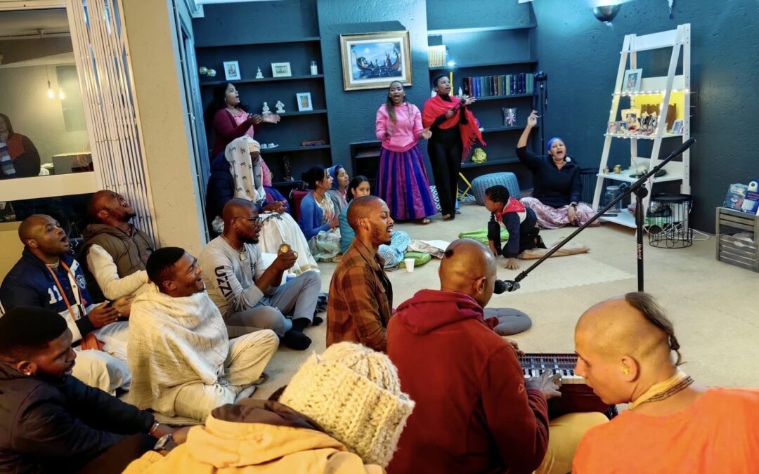 Blossoming our meditation on Krishna